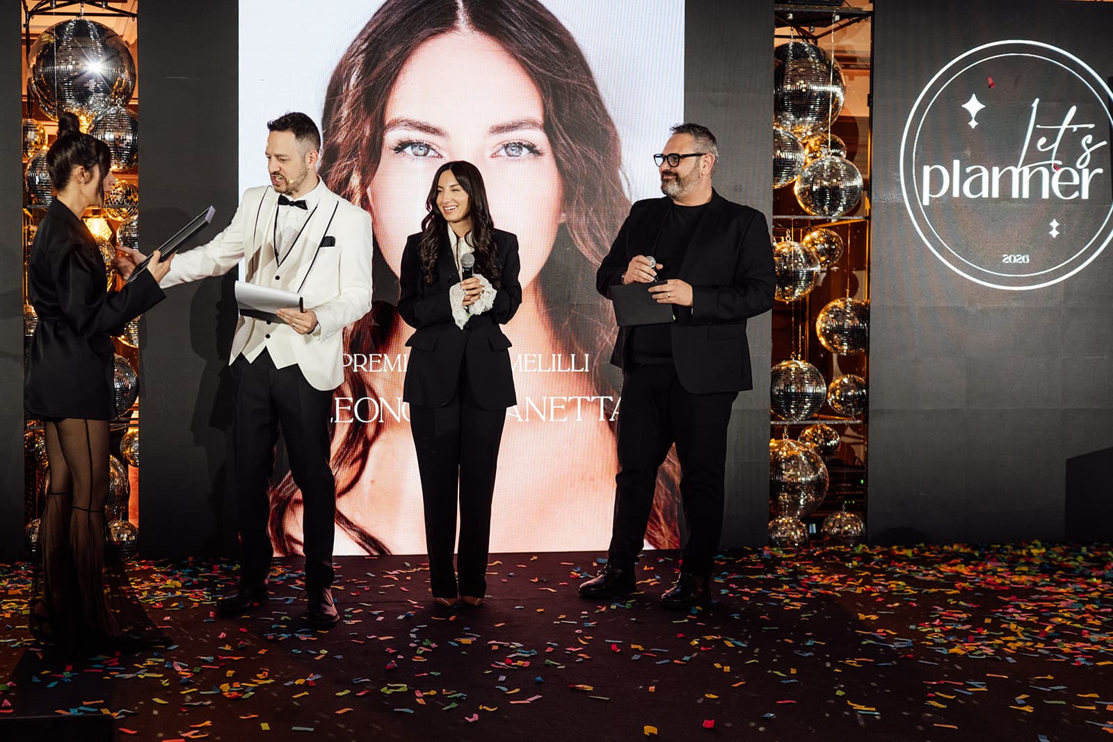 Luca Melilli premia Eleonora Panetta